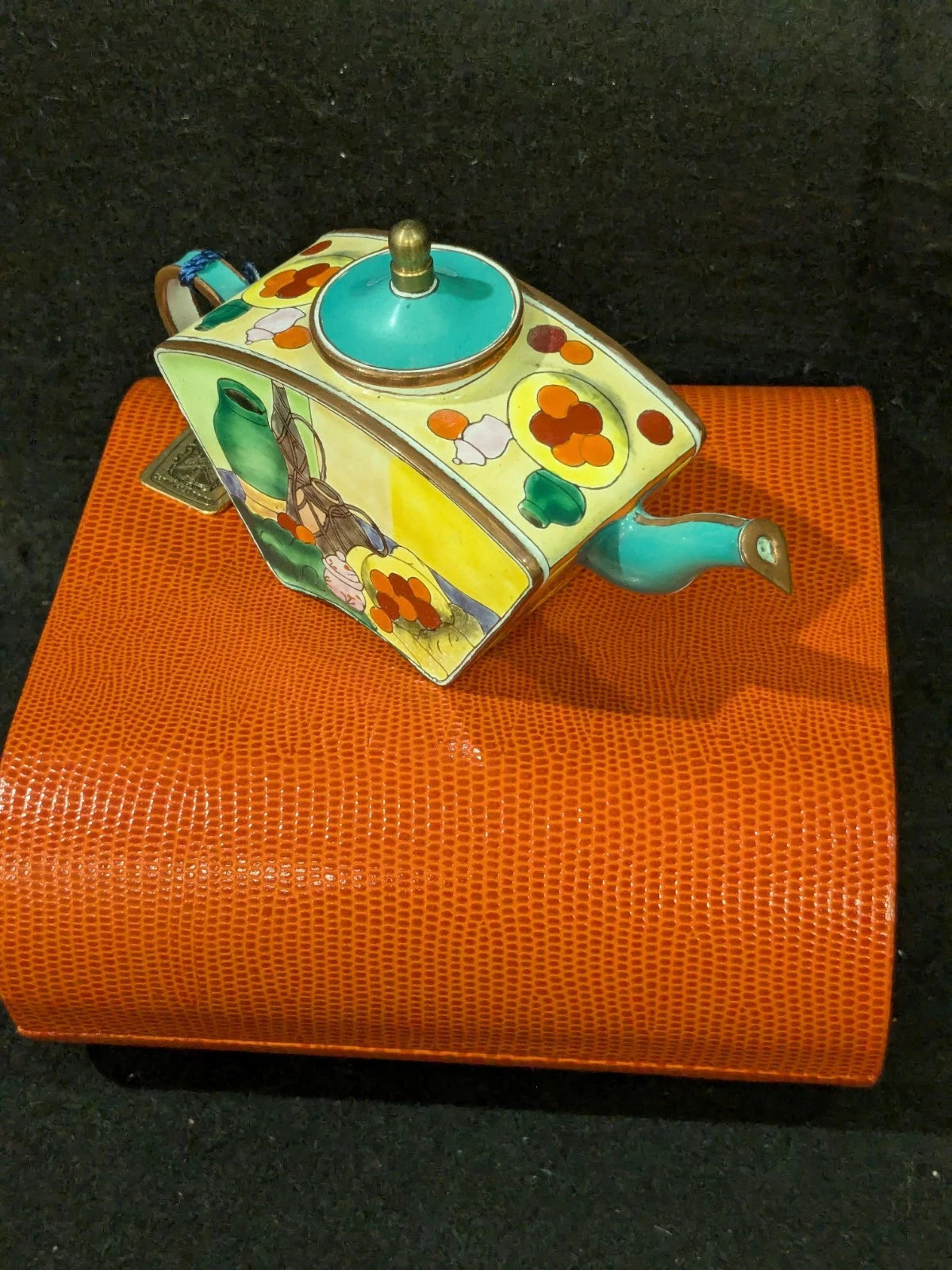 Charlotte D.Vita Mini Teapot "Still Life With Commode" Cezanne  # C672 NIB