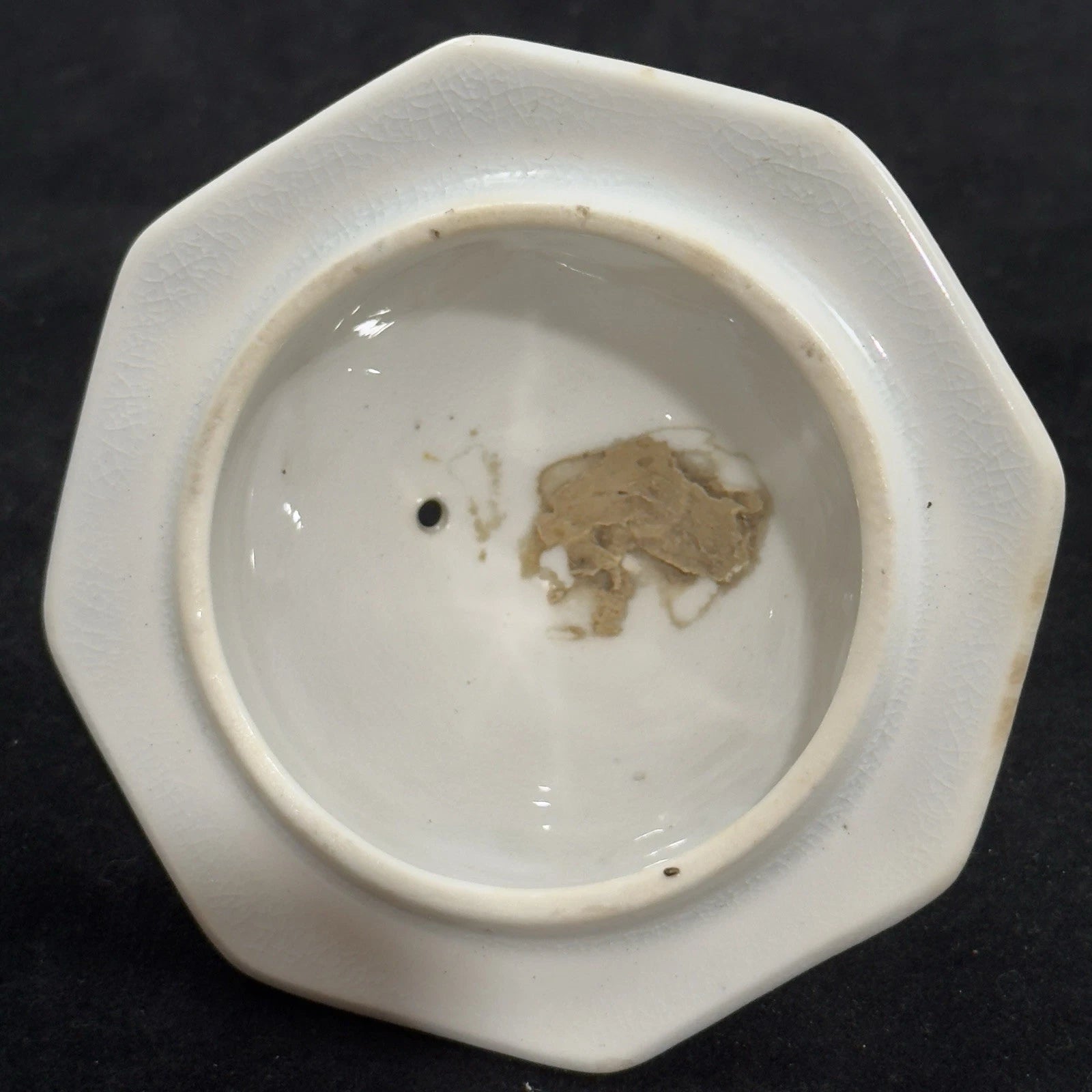 Antique Chelsea Ware Teapot with Lid Victorian Floral Enamel C1850s