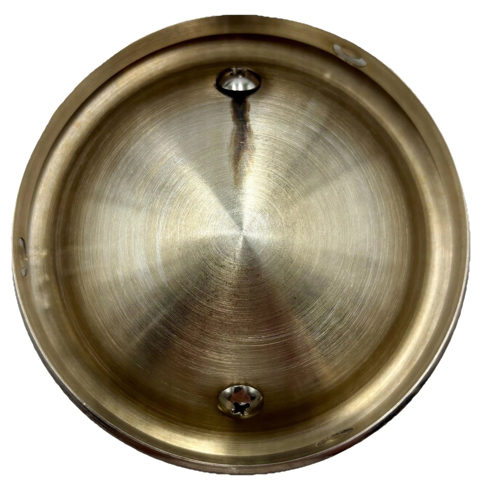 Kitchen Aid Tea Pot Whistling White Enamel Kettle Black Handle Chrome Trim