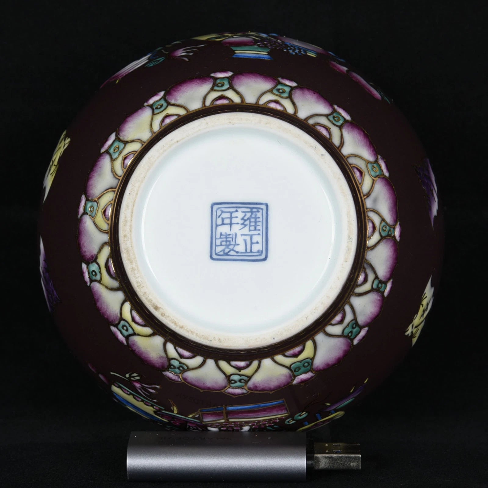 7.5"Antique dynasty Porcelain yongzheng mark colour enamels flowers gourd Teapot | eBay