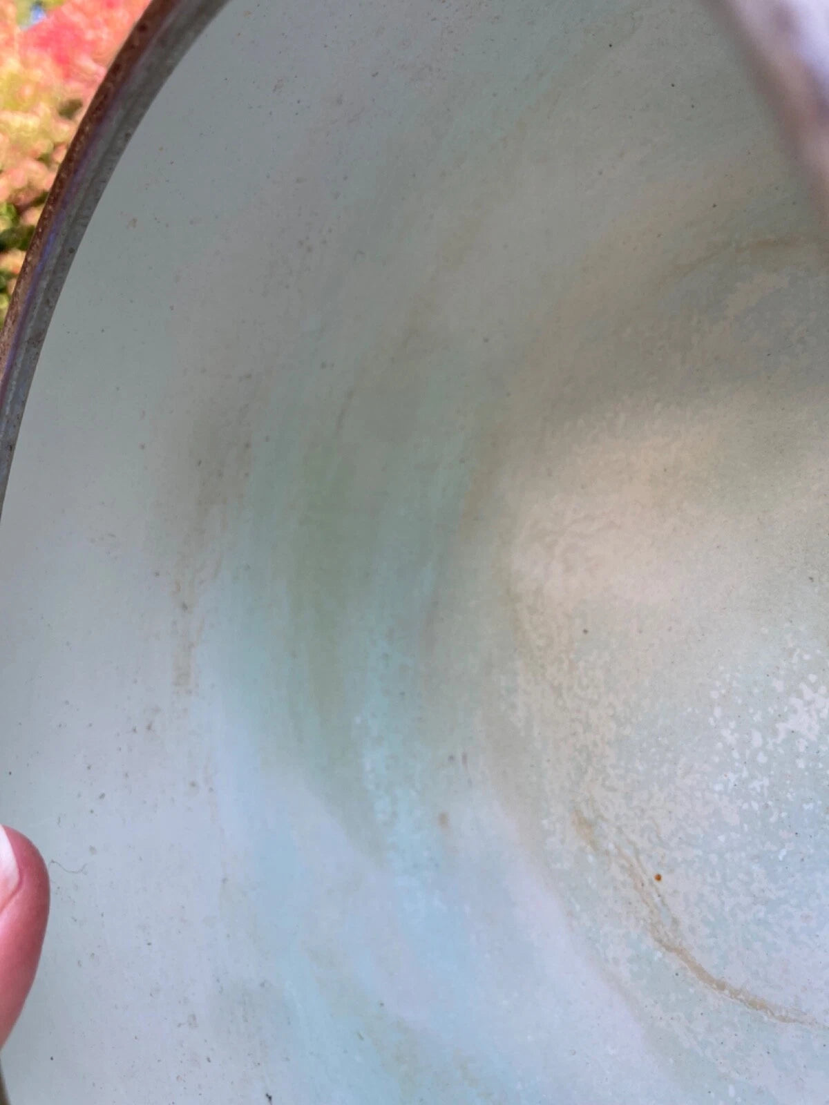 Enamel White MidCentury Tea Pot Kettle Wooden Handle & Knob Vintage | eBay