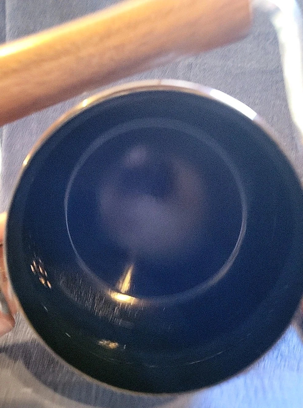 DANSK vintage Kobenstyle Brown Enamel Teapot