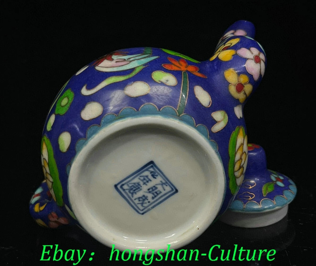 6.3'' Old Chenghua Enamel Colour Porcelain Chicken Animal Teapot Teakettle Set