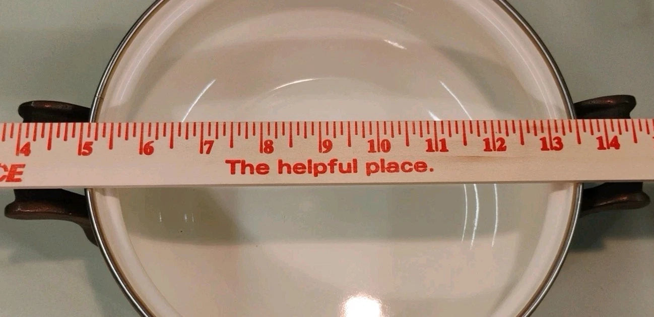 ASTA White Floral Enamelware Old Amsterdam 8.5” Dutch Oven & Teapot PRISTINE!!!