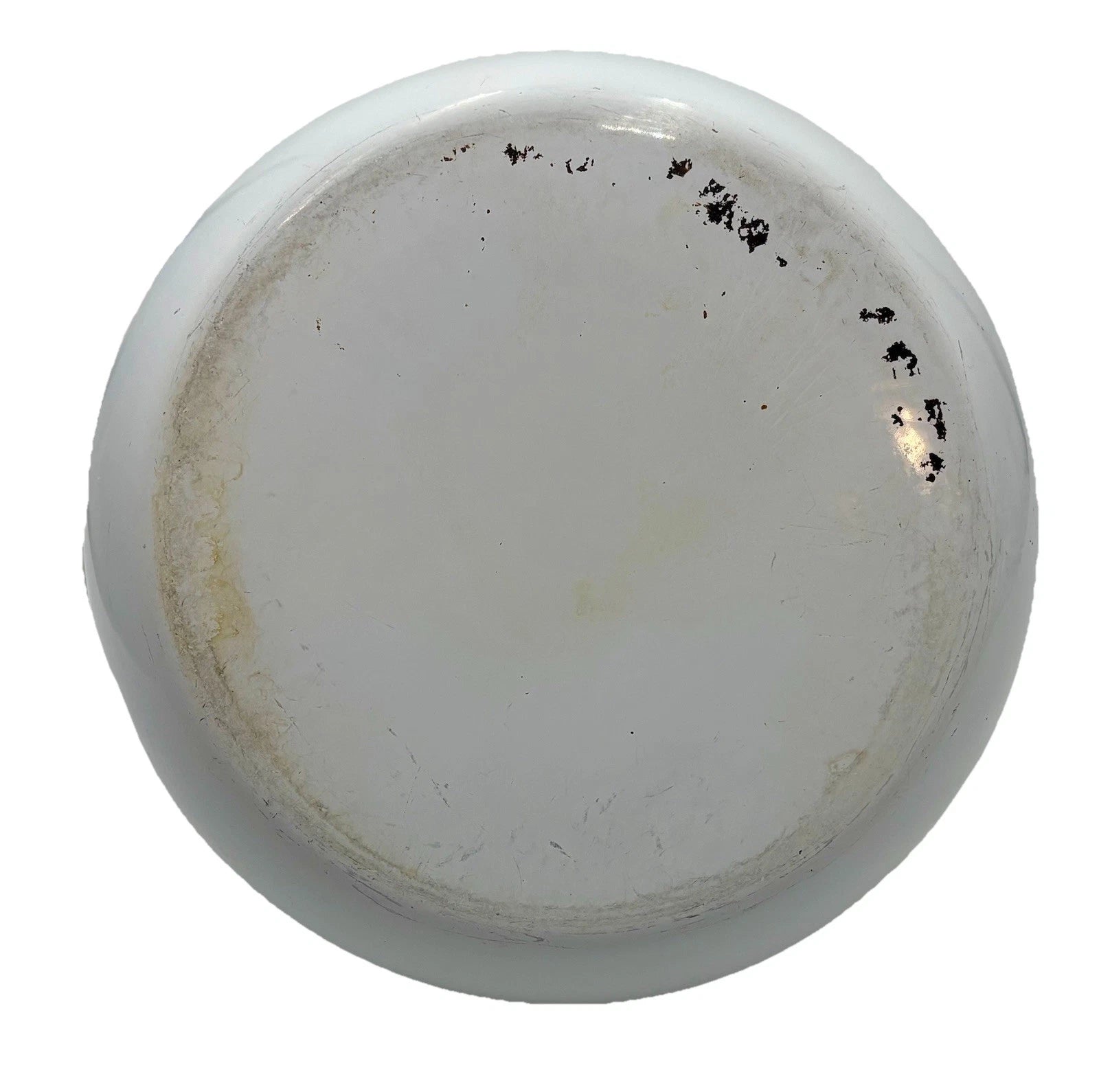 Kitchen Aid Tea Pot Whistling White Enamel Kettle Black Handle Chrome Trim