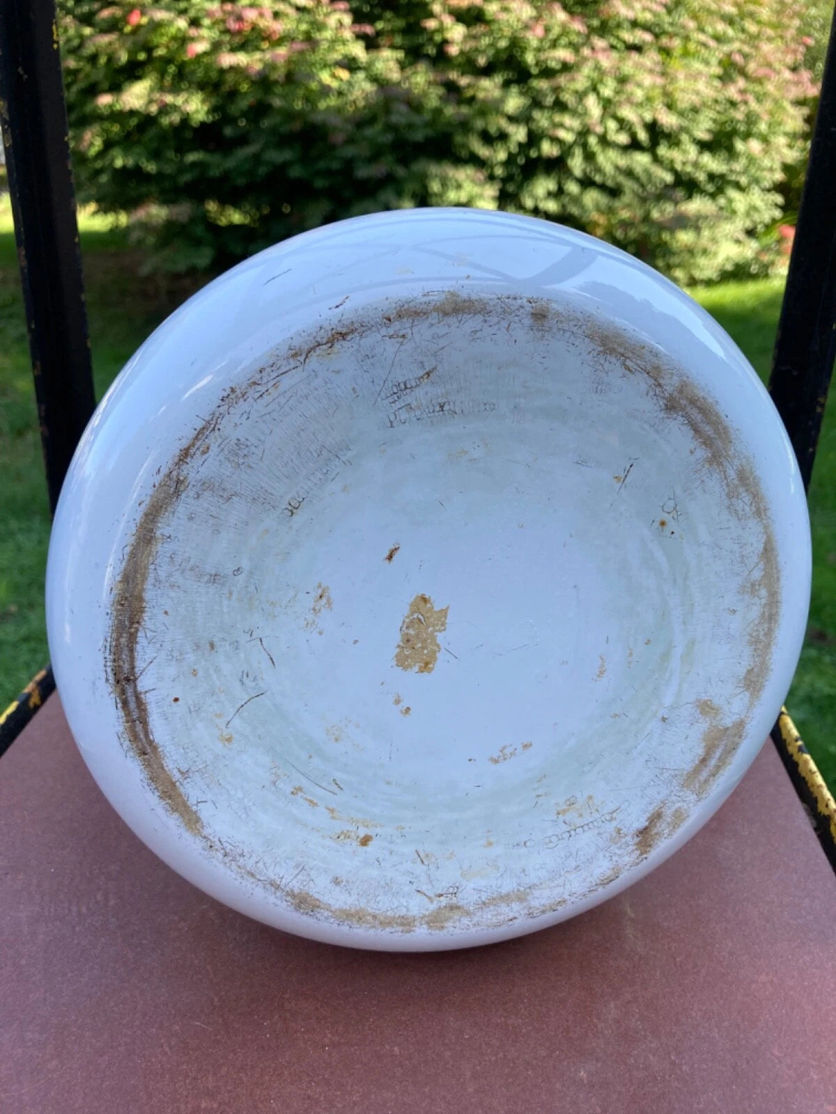 Enamel White MidCentury Tea Pot Kettle Wooden Handle & Knob Vintage | eBay