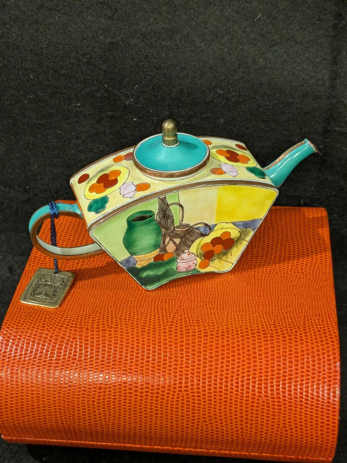 Charlotte D.Vita Mini Teapot "Still Life With Commode" Cezanne  # C672 NIB