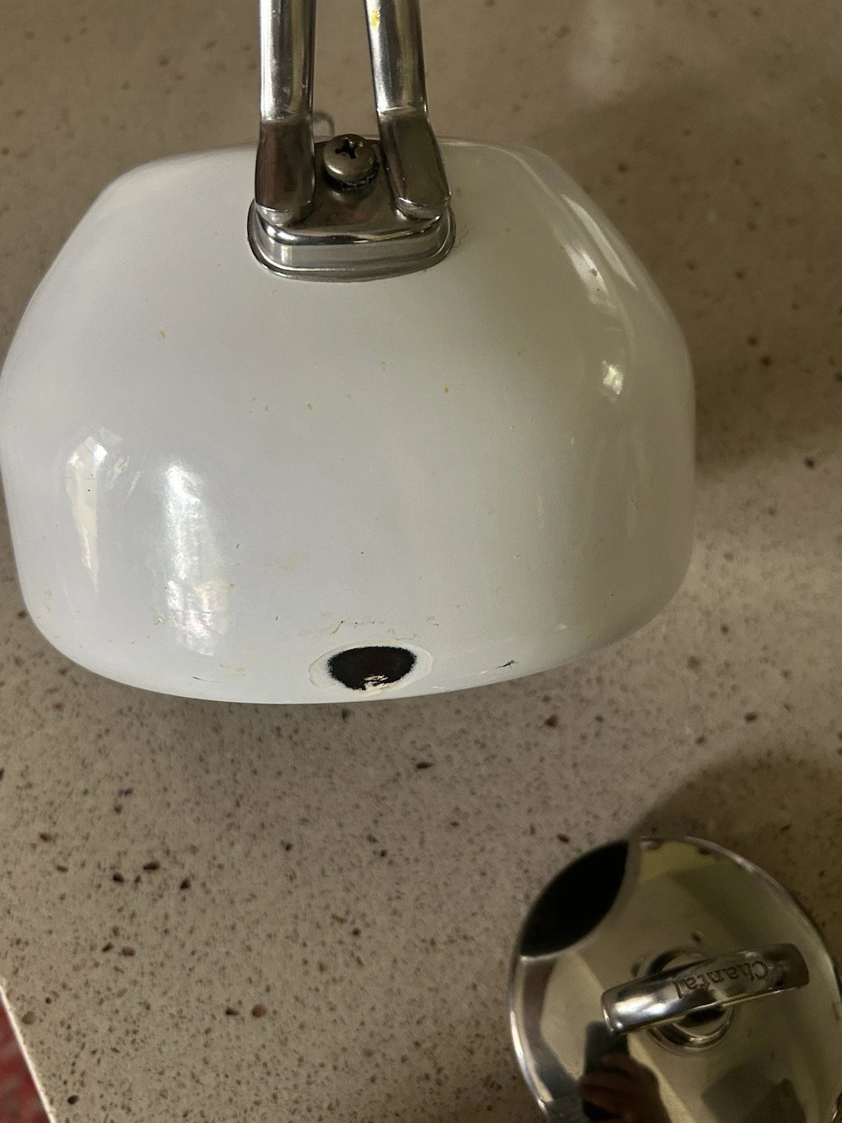 Chantal Enamel on Steel White Tea Kettle Harmonica Whistle | eBay