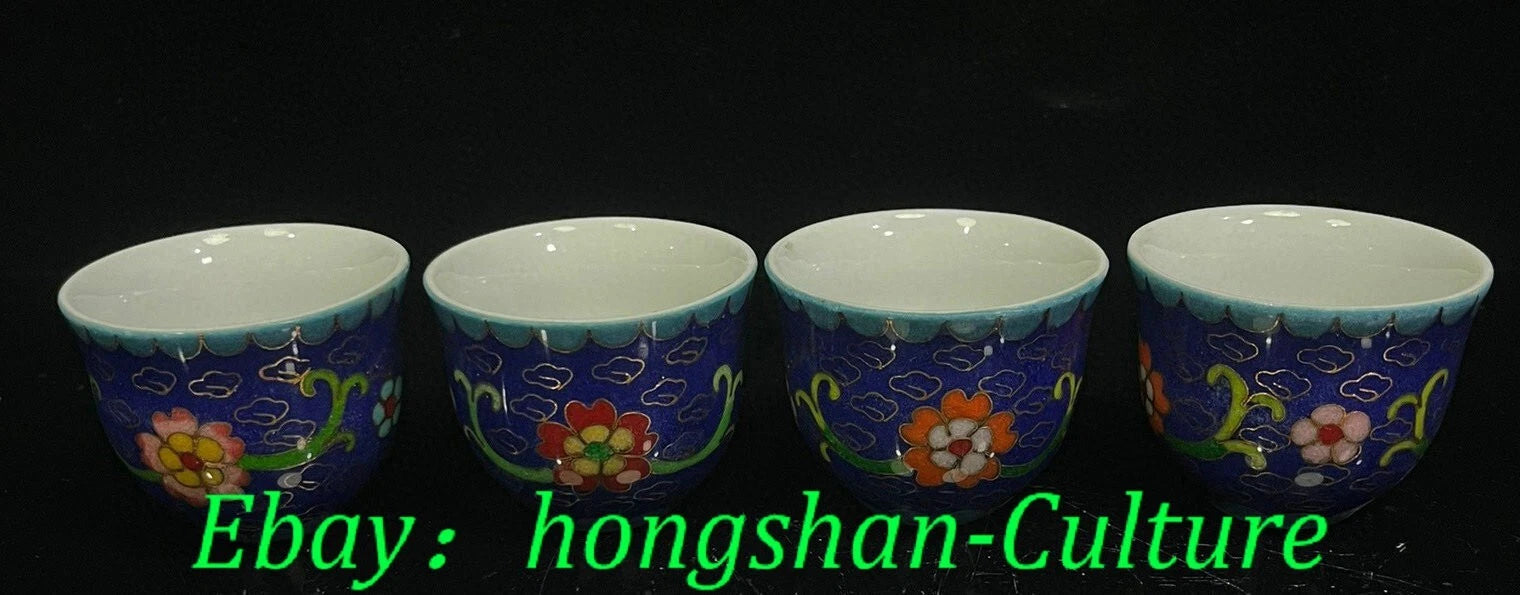 6.3'' Old Chenghua Enamel Colour Porcelain Chicken Animal Teapot Teakettle Set