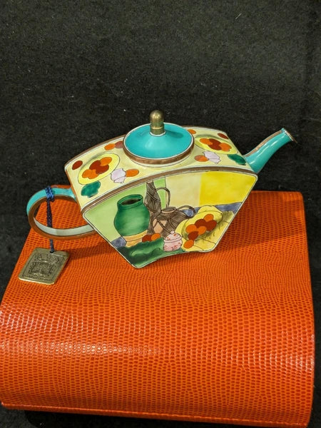 Charlotte D.Vita Mini Teapot "Still Life With Commode" Cezanne  # C672 NIB