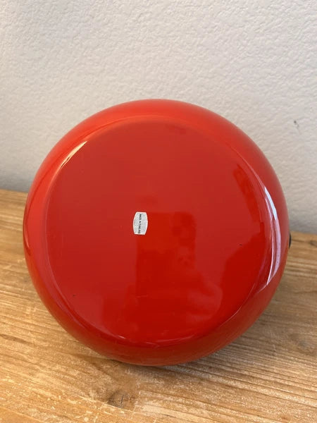 Cuisinart Porcelain Enamel on Steel Teakettle Aura 2 Quart Enamel- Red