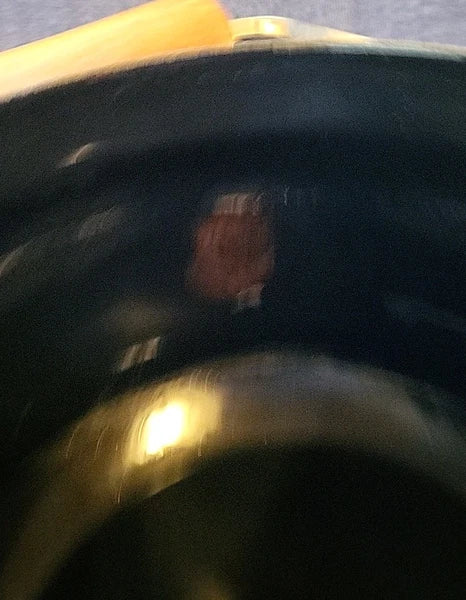 DANSK vintage Kobenstyle Brown Enamel Teapot