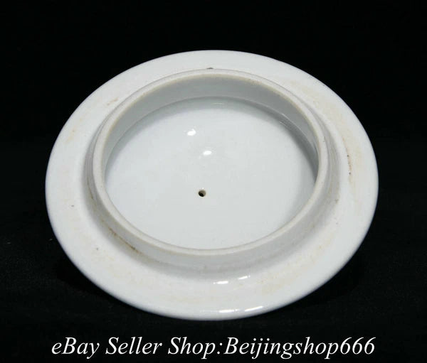 7.6" Yongzheng Marked Chinese Colour enamels Porcelain Butterfly Teapot Kettle