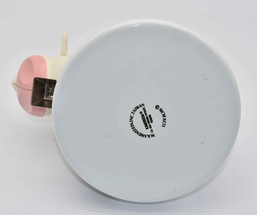 Vintage 1992 Kamenstein Cow Tea Kettle Enamel Whistling Teapot | eBay