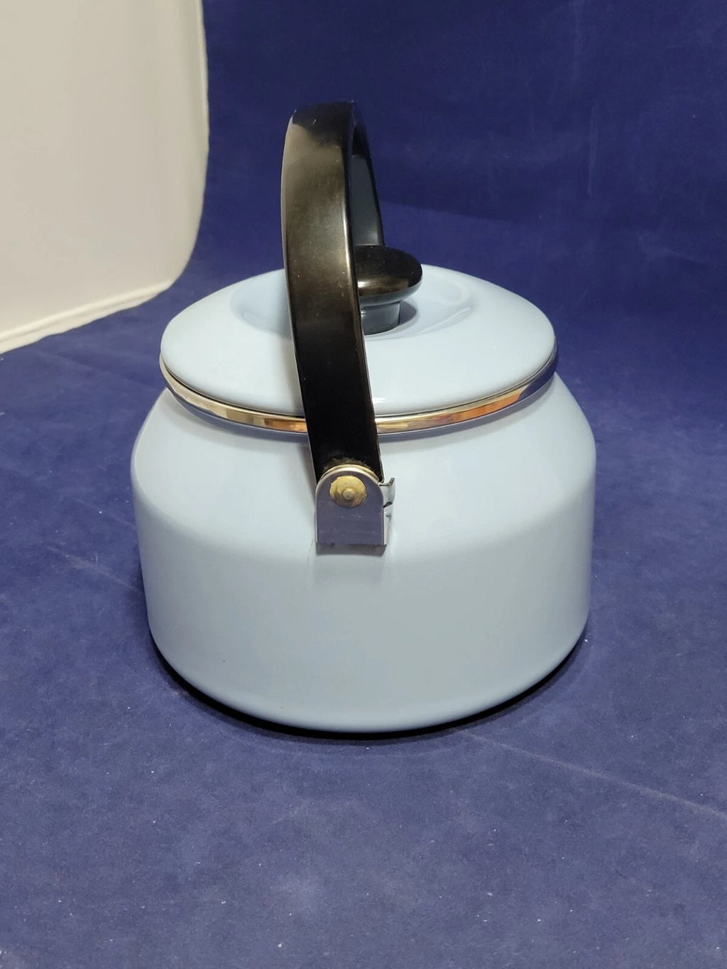 Vintage Siam Fuji Ware Light Blue Enamel Teapot | eBay