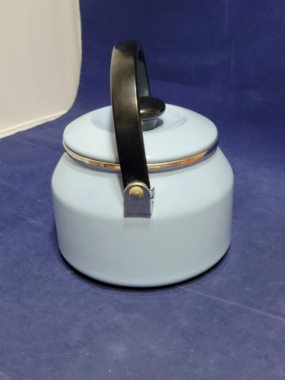 Vintage Siam Fuji Ware Light Blue Enamel Teapot | eBay