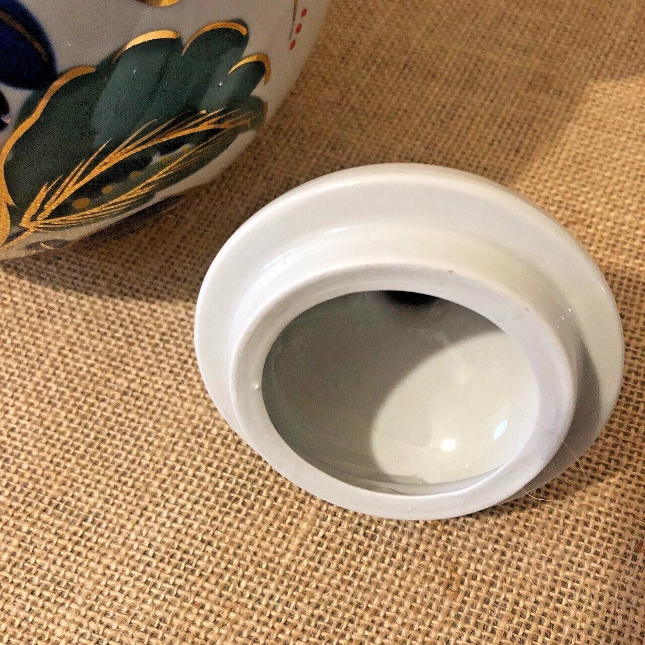 Vintage Gorodnitsa Russian USSR Ceramic Porcelain Teapot Floral Gold Enamel