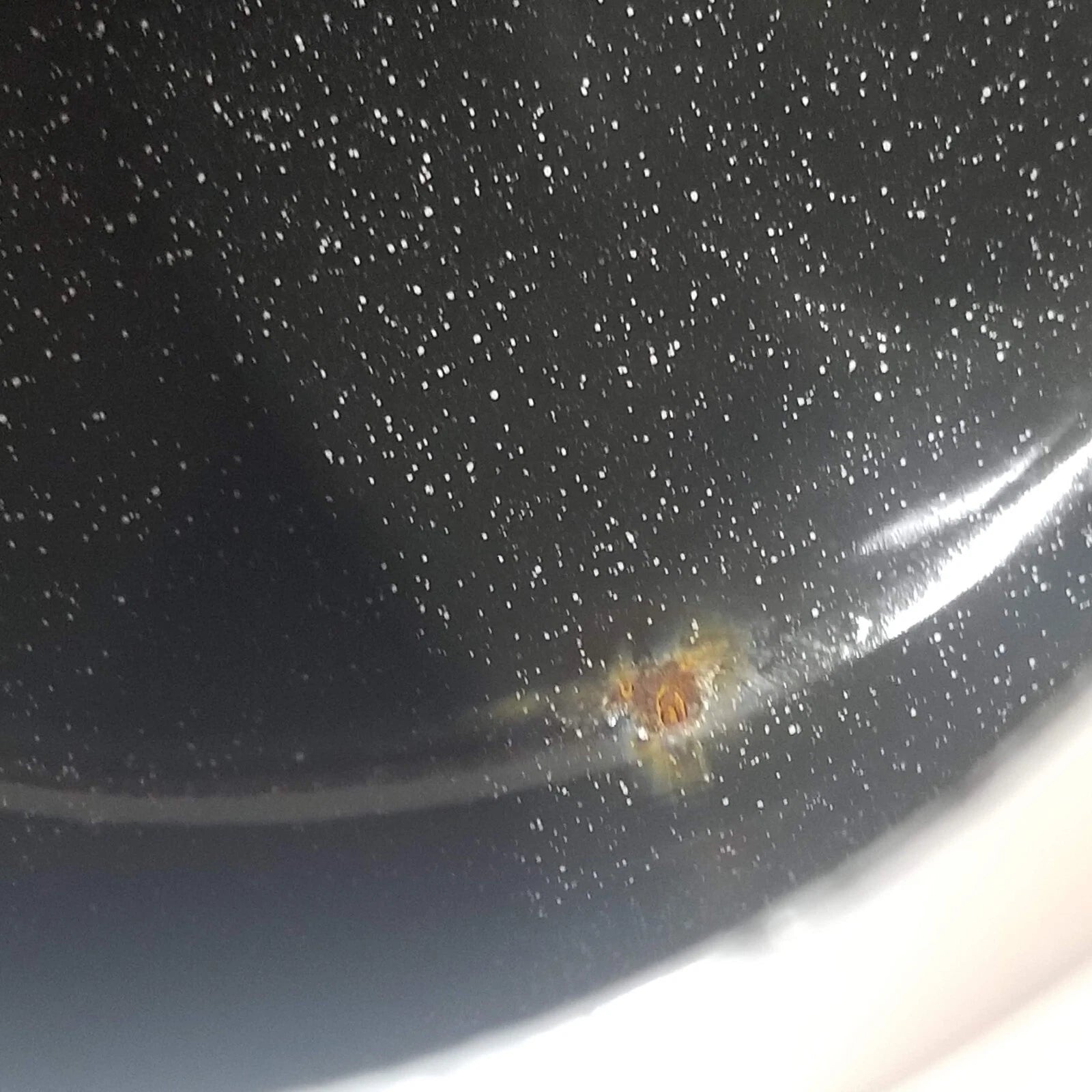 White Enamel Teapot Fruit Pear Cherries Plum Peach Blue 2 Qt Decorative Tea Pot | eBay