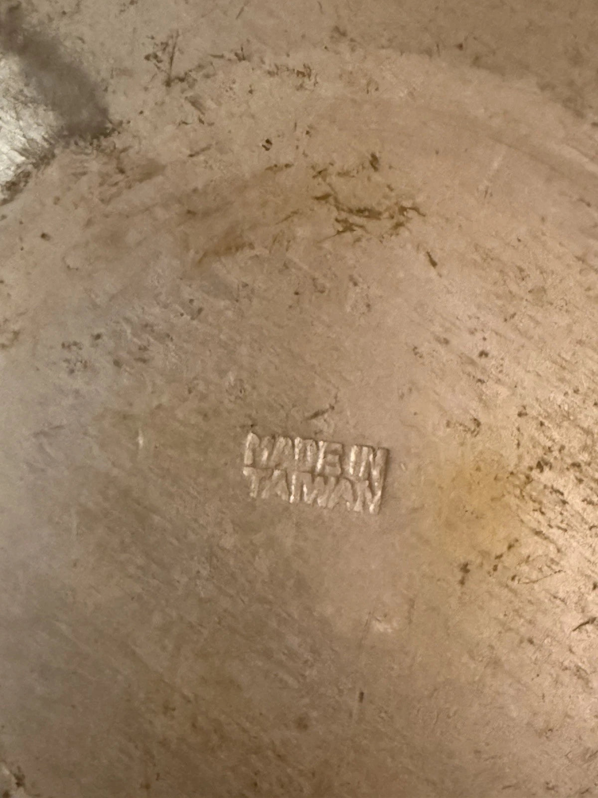 Vintage Taiwan Orange Enamelware Aluminum Teapot Tea Kettle Enamel