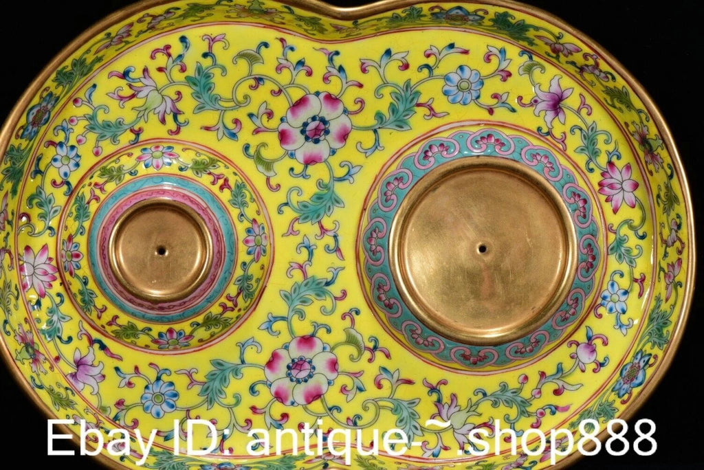 Top Enamel Colour Porcelain Lotus Flower Wine Teapot Flagon Cup Dish Full Set | eBay