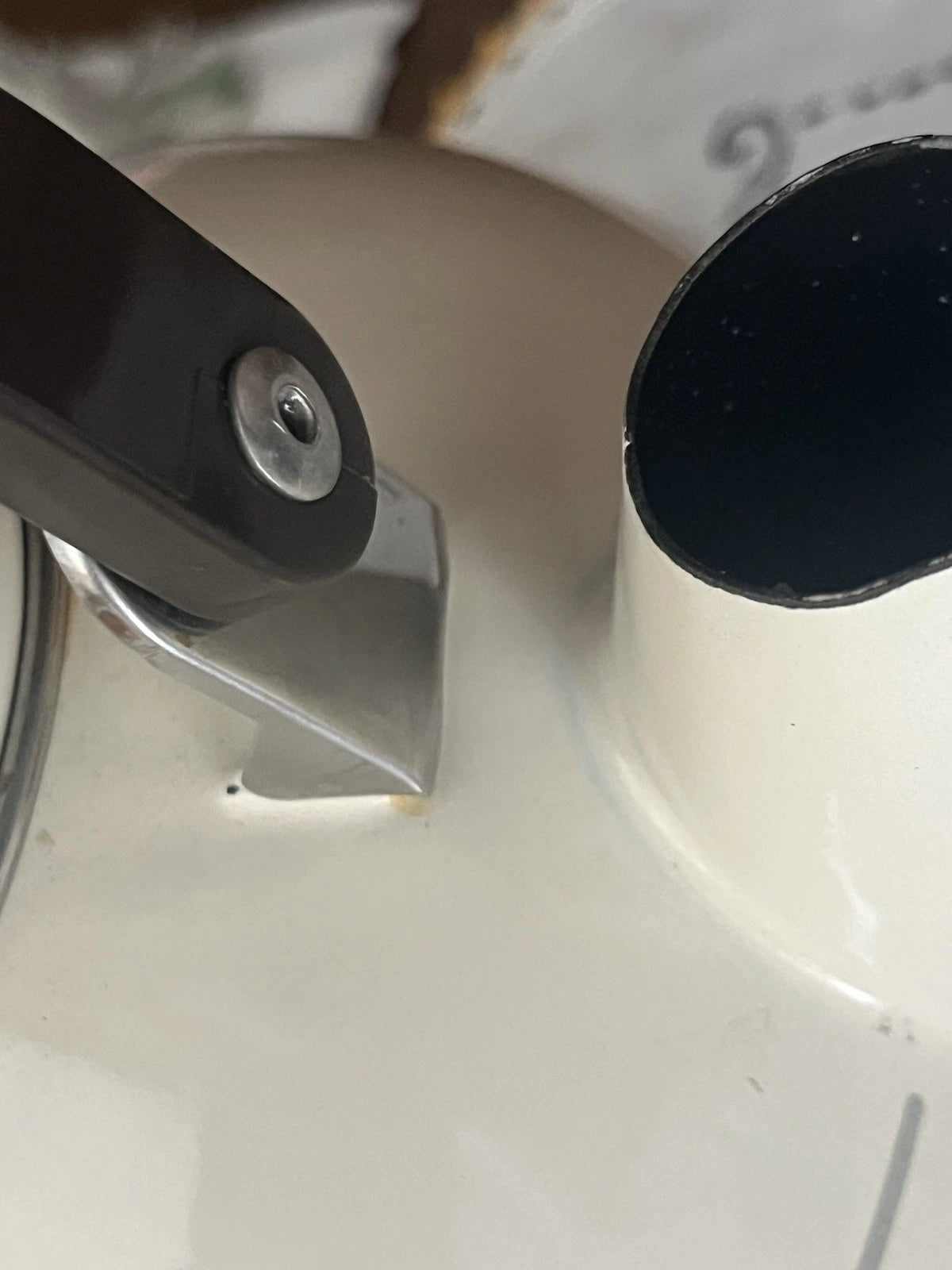 Vintage Cottage Rose Metal Enamel Tea Pot/ Kettle Floral Shabby “Pfaltzgraff” | eBay