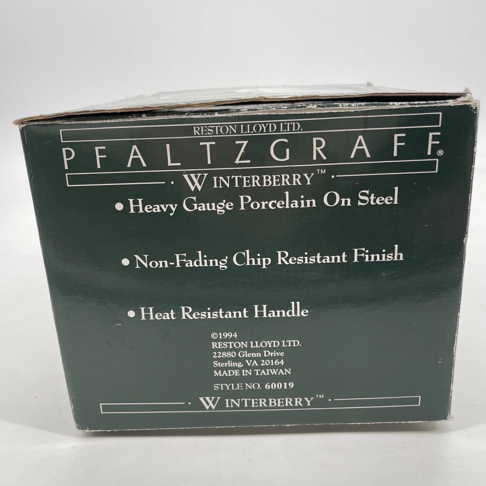 Pfaltzgraff Winterberry White 3-Quart Enamel on Steel Tea Kettle Box porcelain | eBay