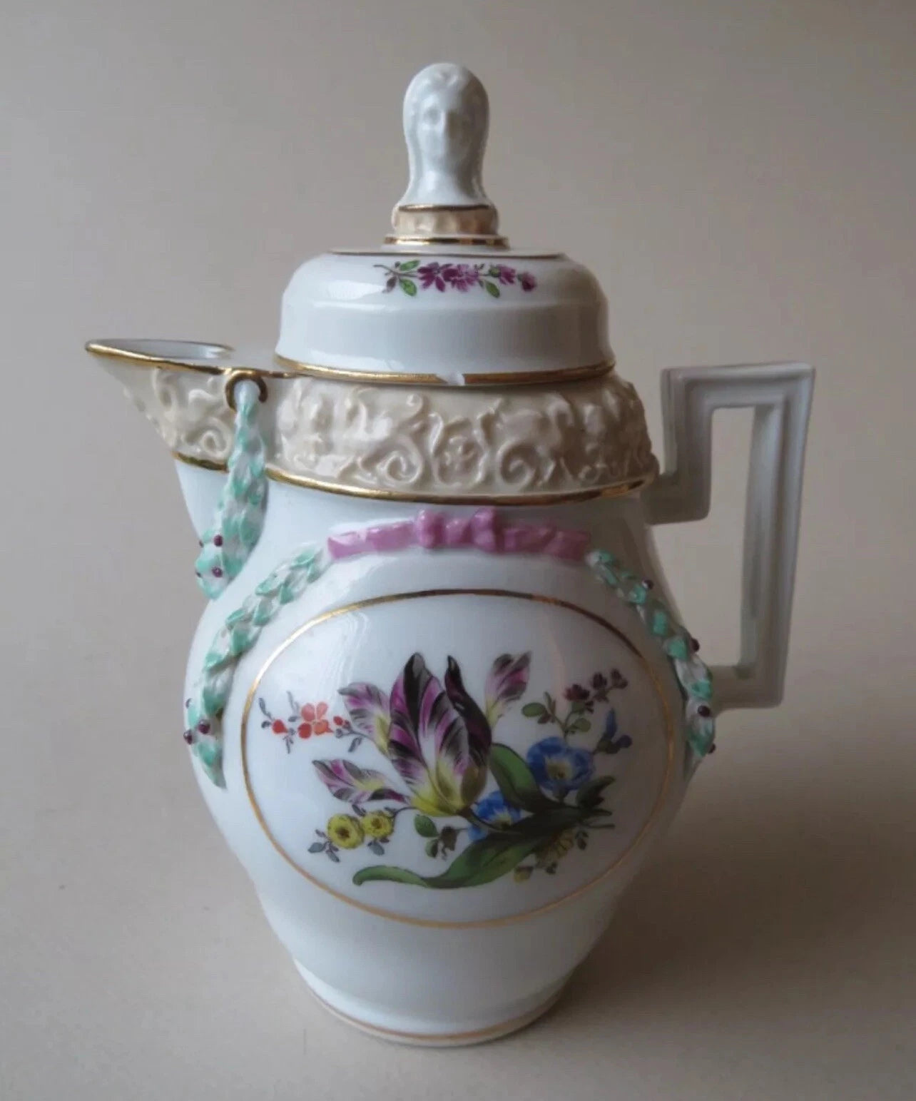 RARE 18th Century MEISSEN TEAPOT