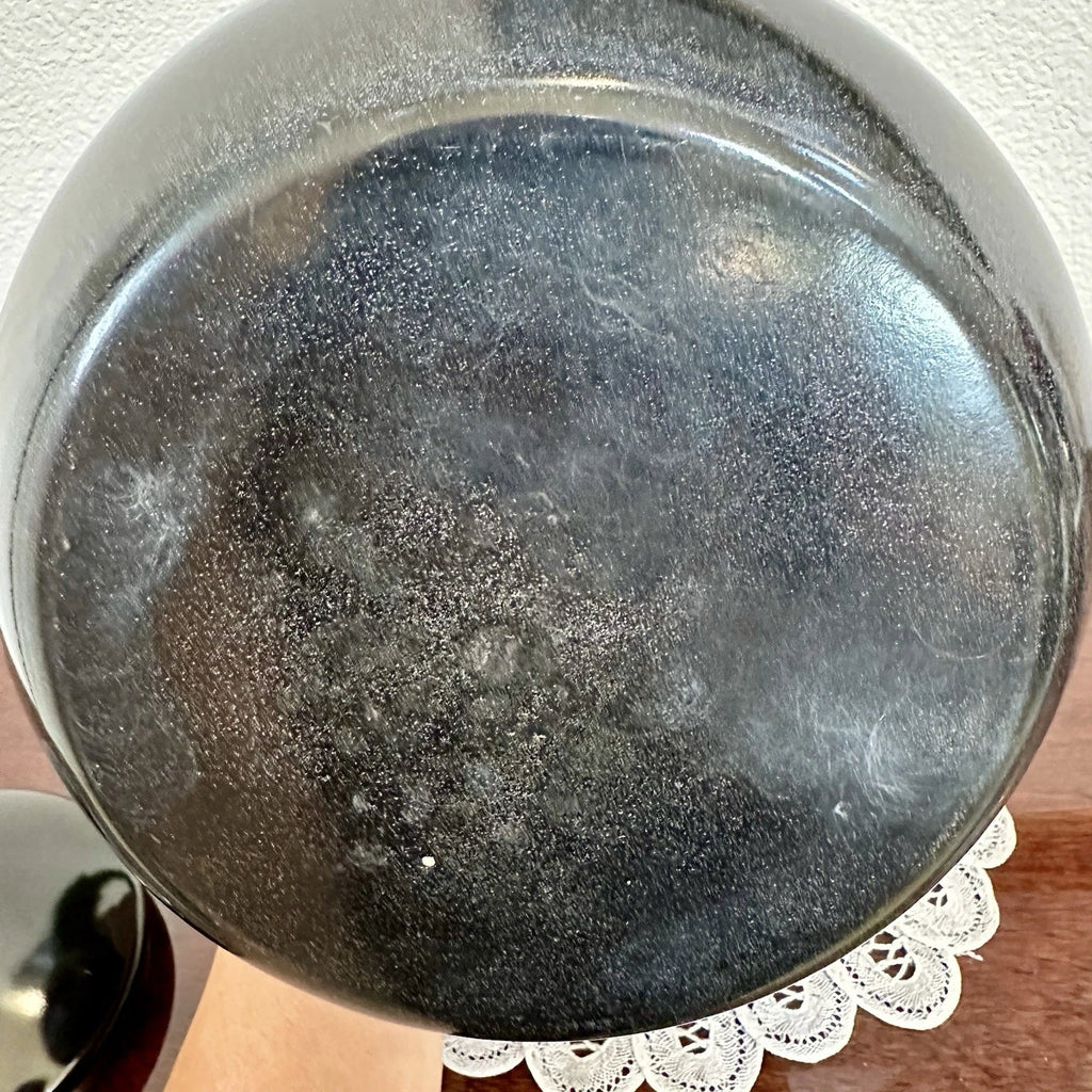 Vintage Ancona RARE Black Enamel Whistling Tea Kettle Tulip & Hummingbird 90s | eBay