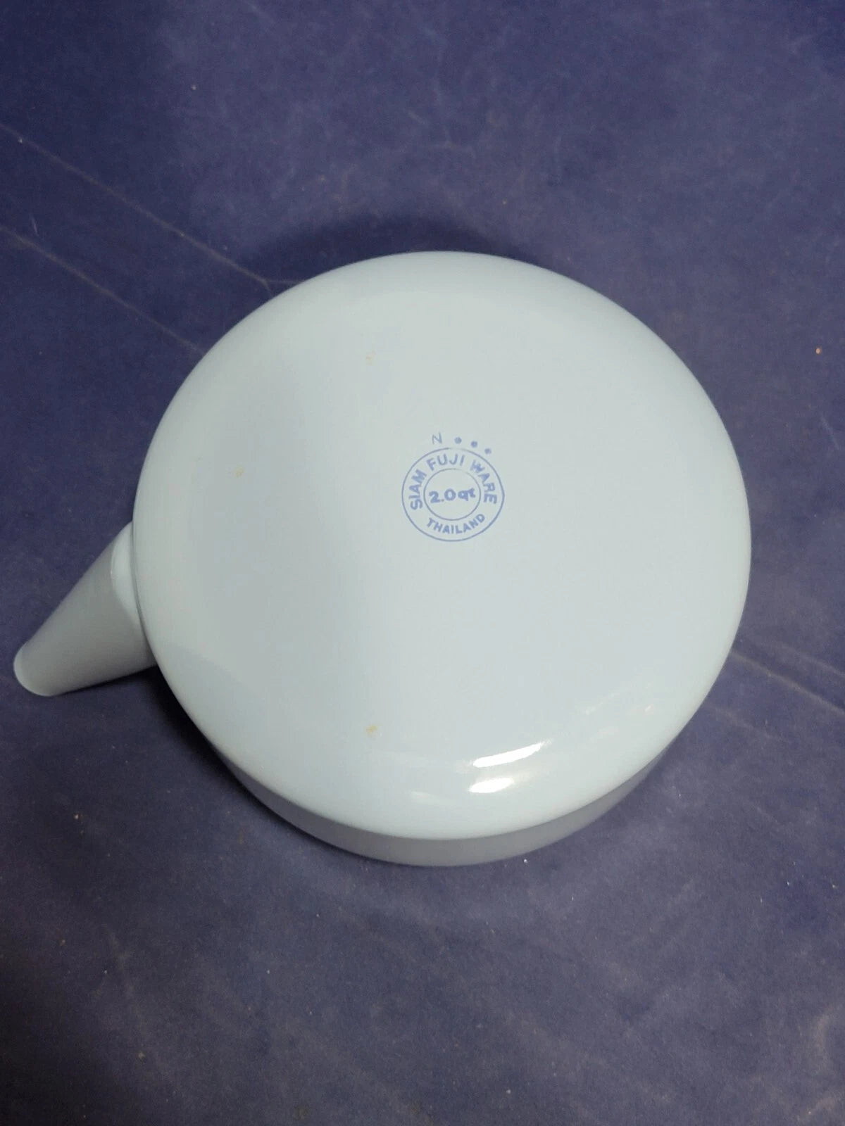 Vintage Siam Fuji Ware Light Blue Enamel Teapot | eBay