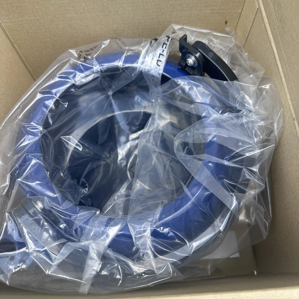 Dansk Colorfest Blue Enamel Teapot Kettle 3 Quart New in BOX NIP NOS #01068