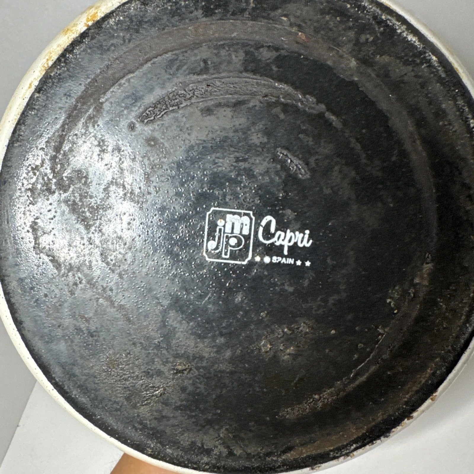 Vintage JPM Capri Enamel Tea Pot Kettle Made In Spain Retro MCM Cottage *Read* | eBay