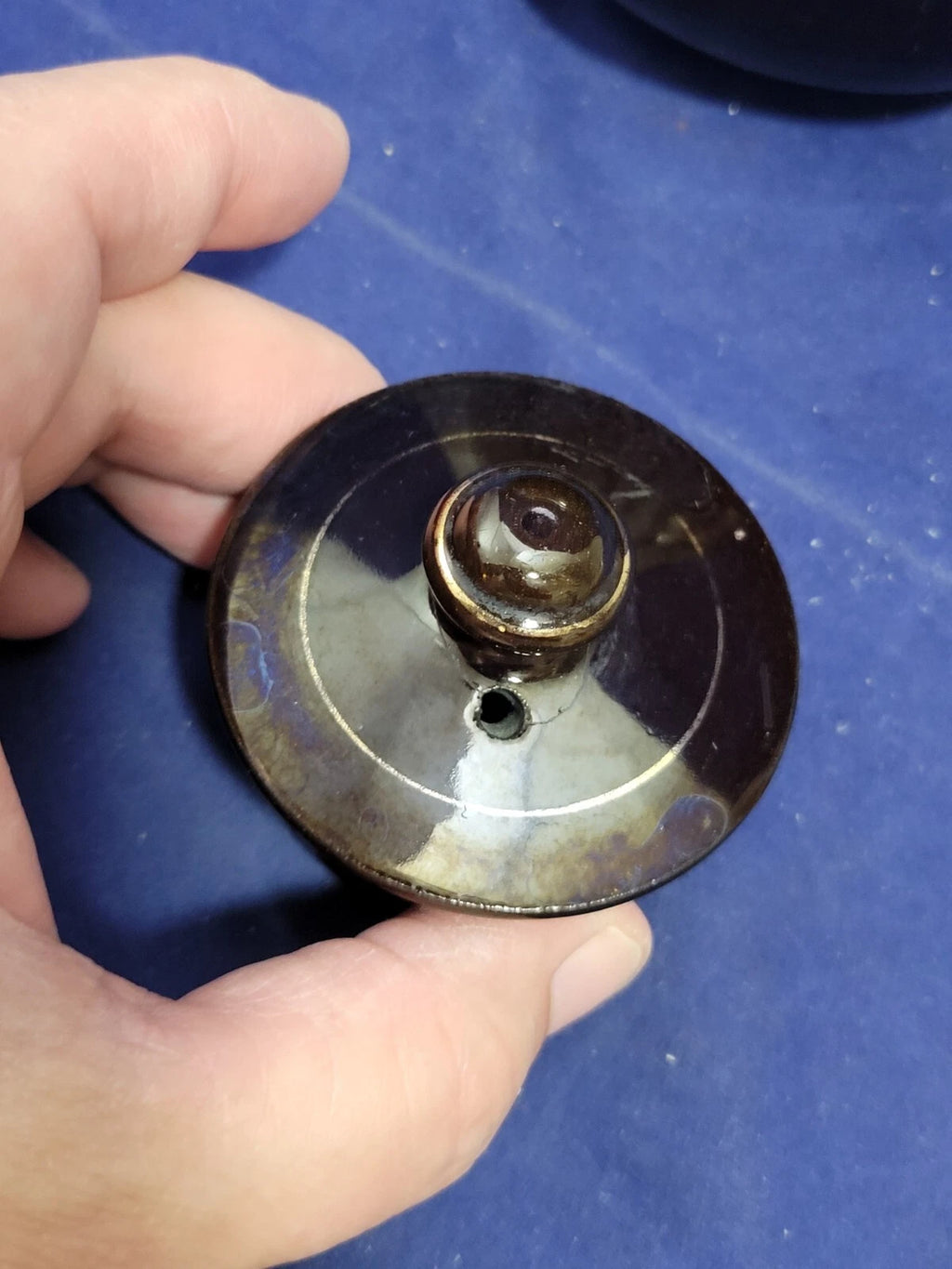 Vintage Gibson & Sons Advance Teapot w/ Lid Black Gold Enamel Burslem England | eBay