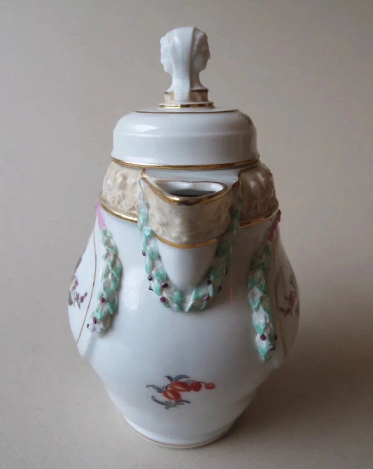 RARE 18th Century MEISSEN TEAPOT