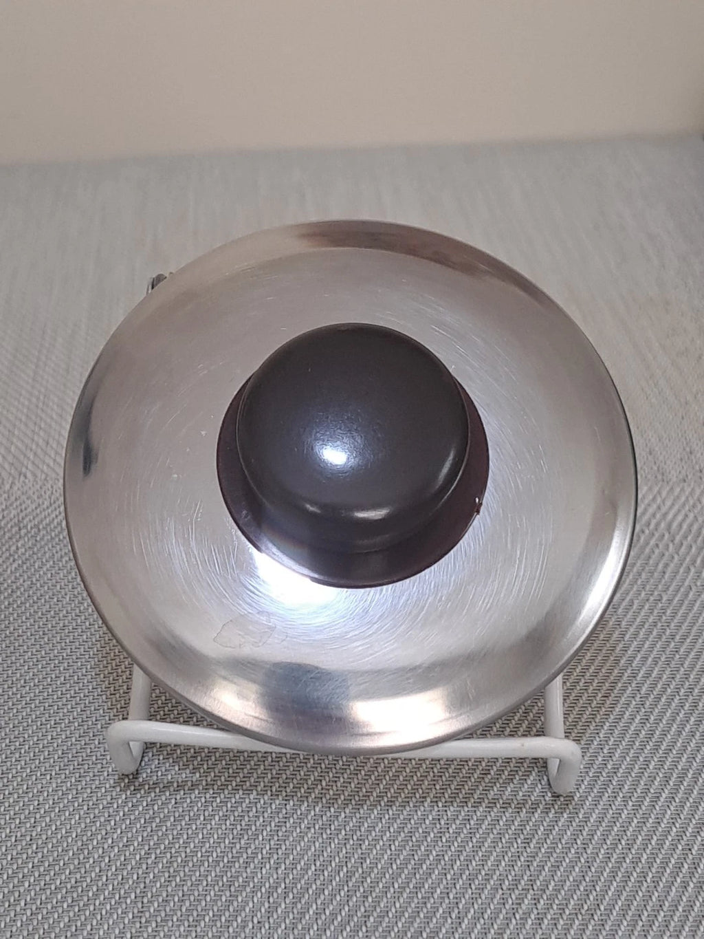 Vtg Pfaltzgraff Tea Rose Pink Floral Metal Enamel Tea Kettle Teapot