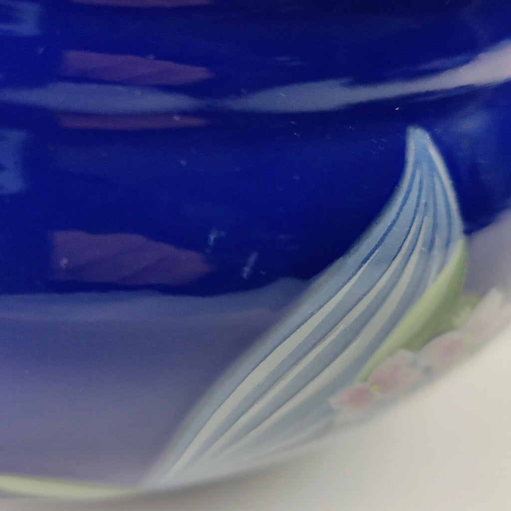 VGC Gailstyn-Sutton Jardine Collection Porcelain Enamel Tea Pot Kettle Blue 1985 | eBay