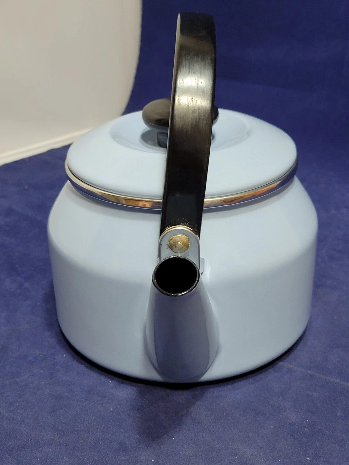 Vintage Siam Fuji Ware Light Blue Enamel Teapot | eBay