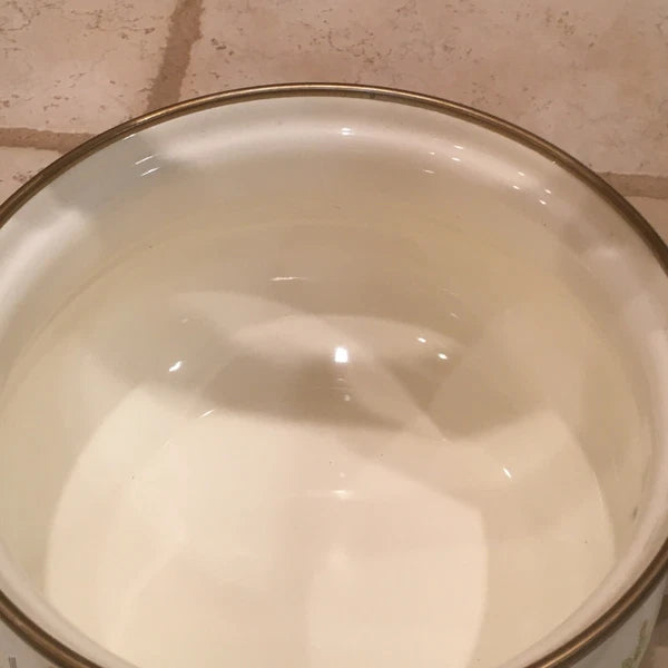 VINTAGE M. KAMENSTEIN ENAMEL TEAPOT 1983