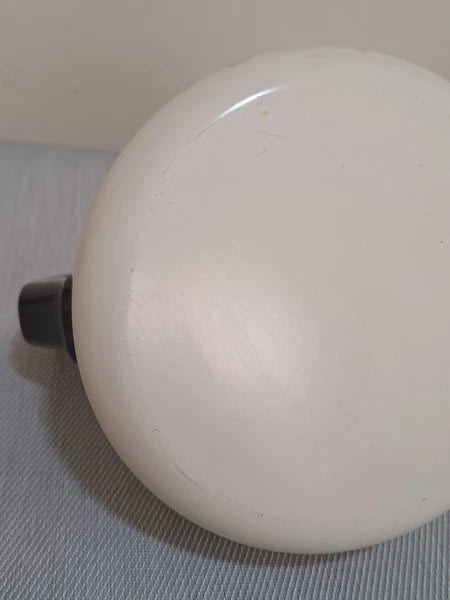 Vtg Pfaltzgraff Tea Rose Pink Floral Metal Enamel Tea Kettle Teapot