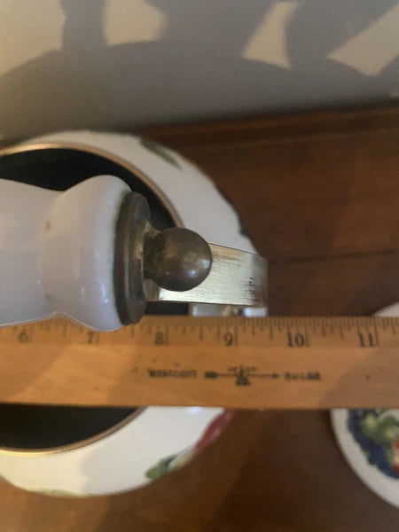 VINTAGE Teapot Kettle REGENCY ENAMEL WARE Stovetop Kitchen FRUIT