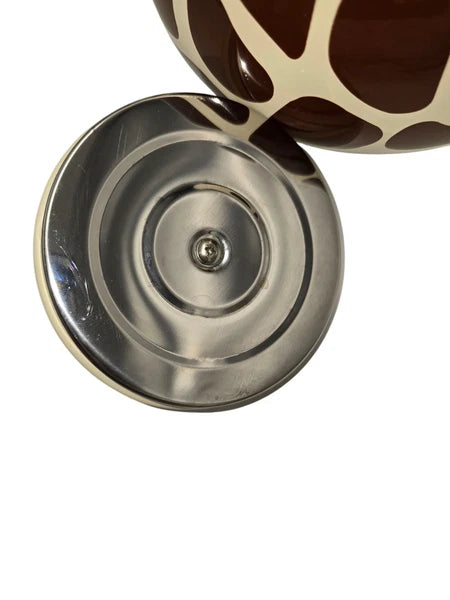 Novel-Teas Wild Whistlers Giraffe Whistling Enamel On Steel Teapot Kettle NWOT!