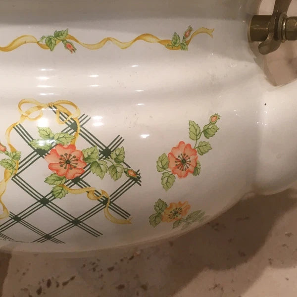 VINTAGE M. KAMENSTEIN ENAMEL TEAPOT 1983